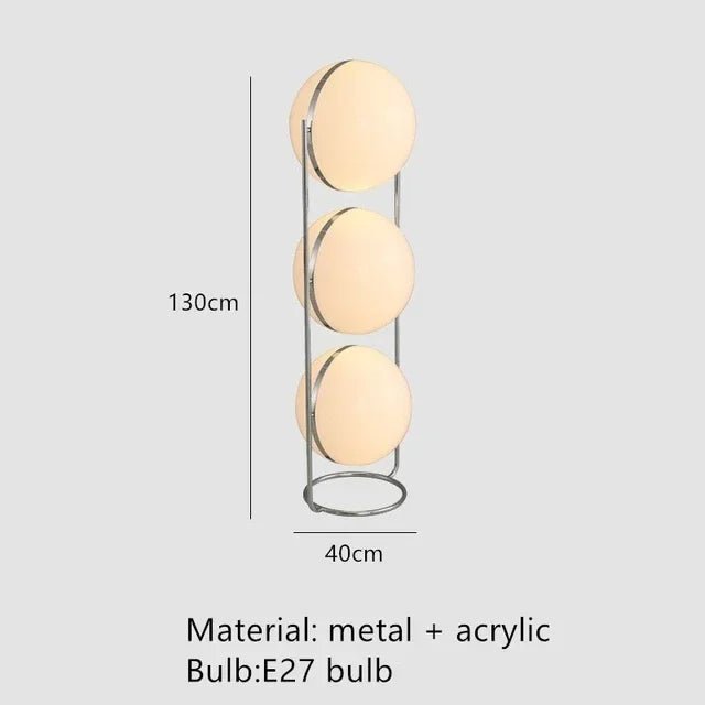 Creative Acrylic Ball Desk And Floor Lamp - Hans Lumiere