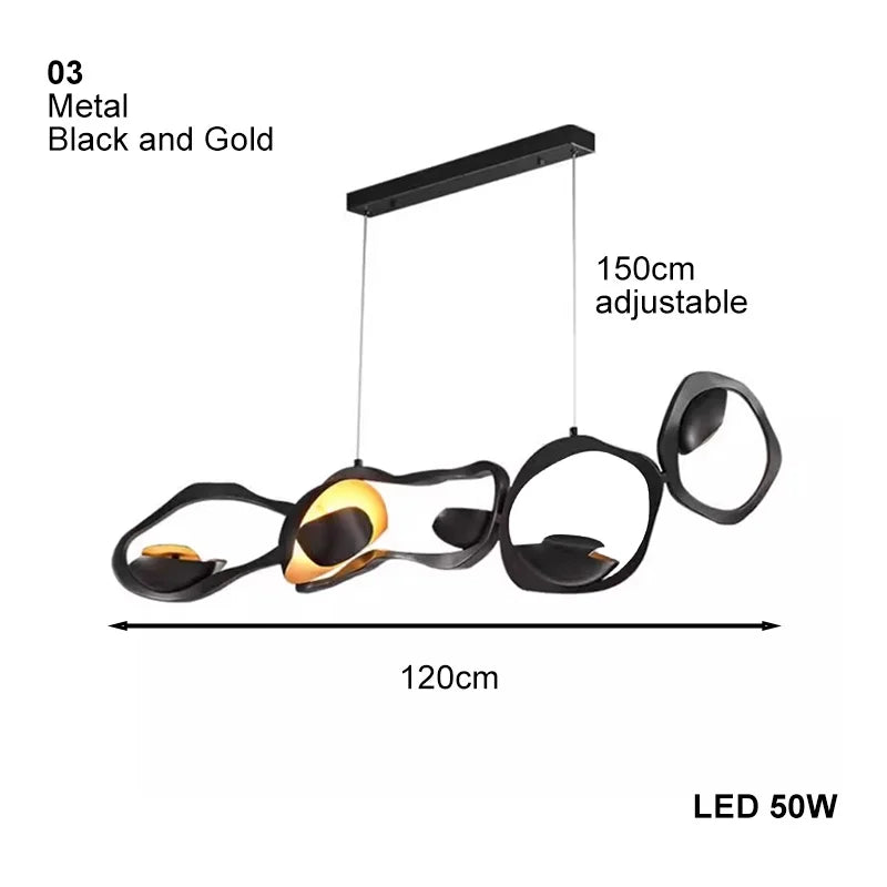 Creative Art Distinctive Shape Pendant Light - Hans Lumiere