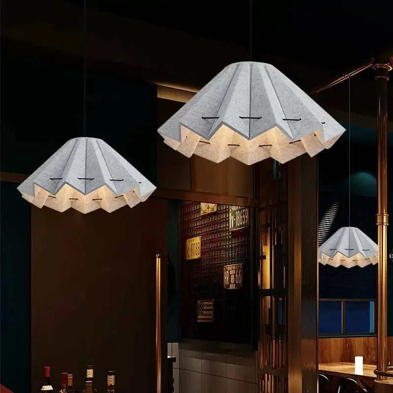 Creative Design Hanging Felt Shade LED Pendant Lamp - Hans Lumiere
