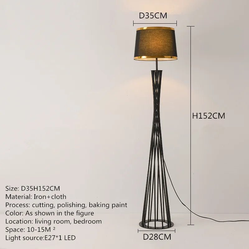 Creative Fashion LED Vintage Standing Light - Hans Lumiere