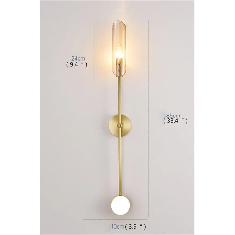 Creative Gold Nordic Wall Lamp - Hans Lumiere
