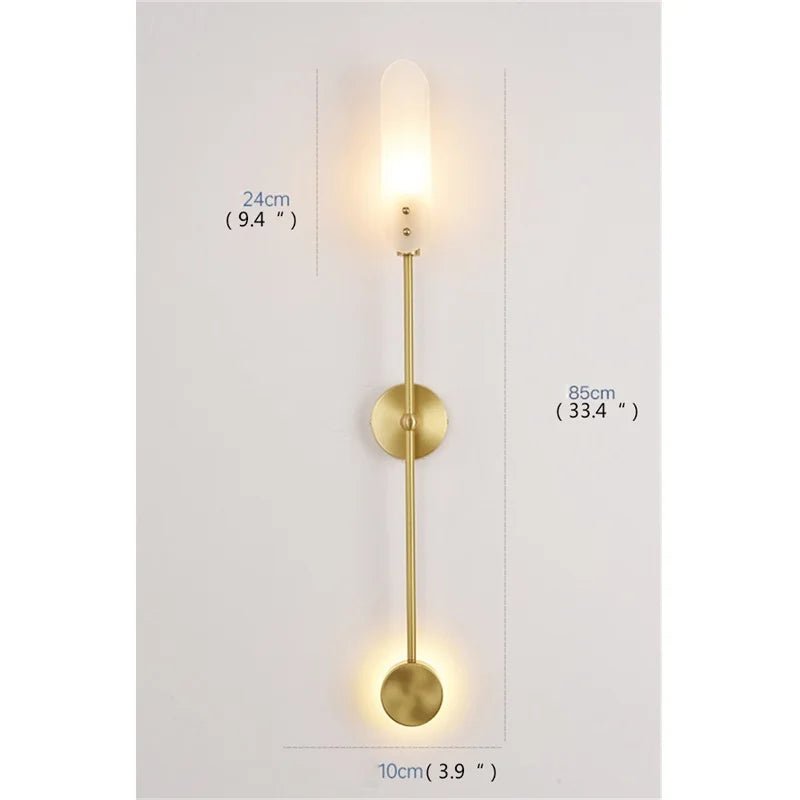 Creative Gold Nordic Wall Lamp - Hans Lumiere