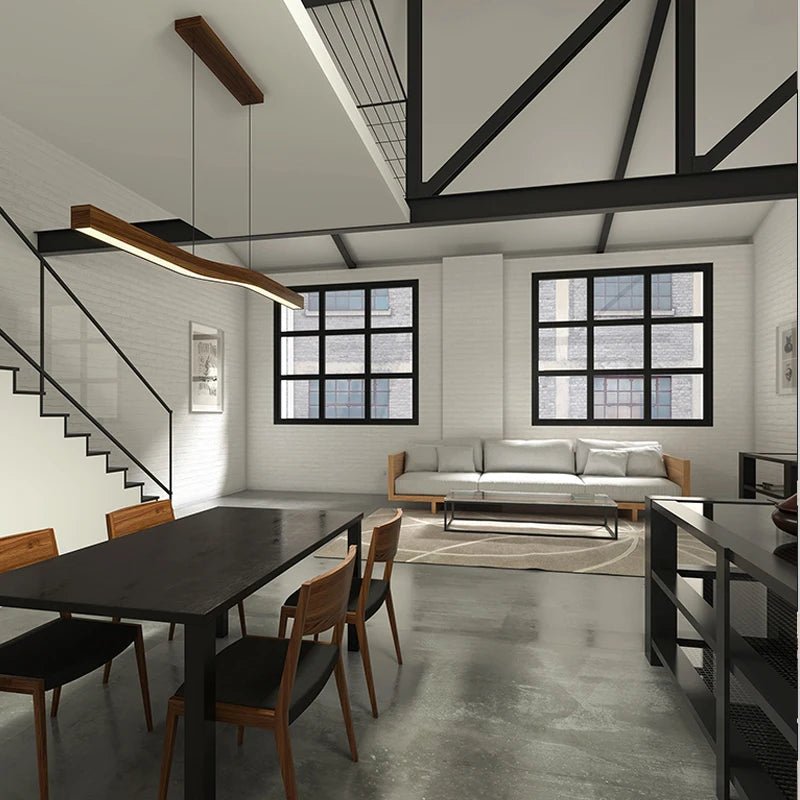 Creative Luxury Design Dimmable Long Strip Office Lighting - Hans Lumiere