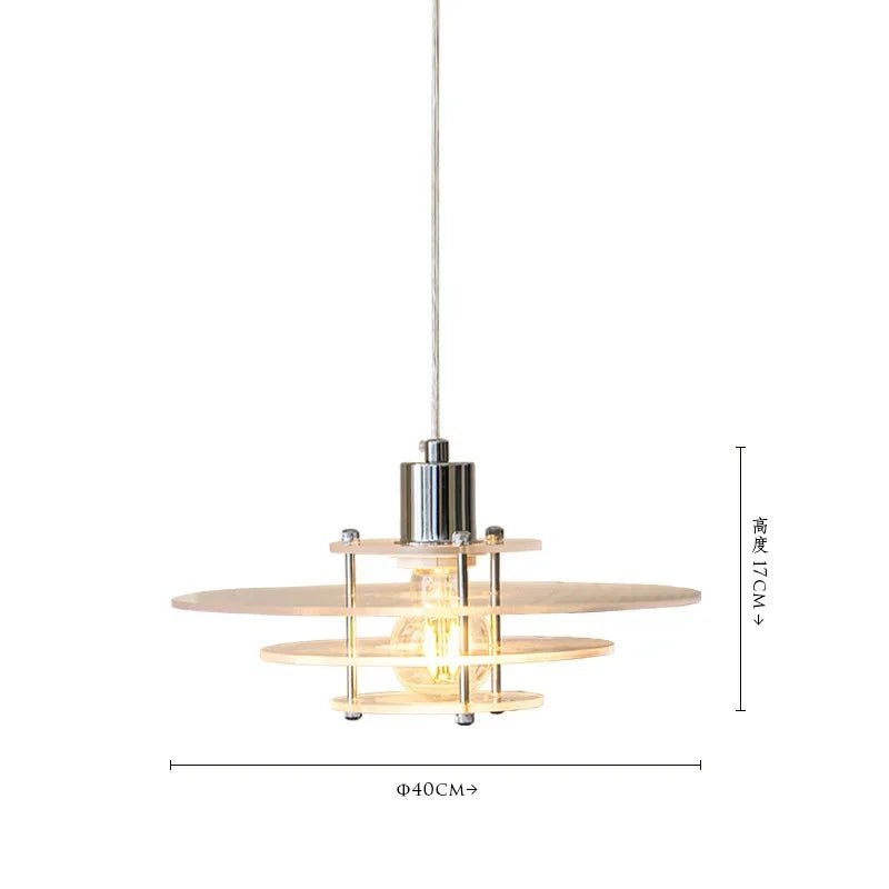Creative UFO Danish Designer Acrylic Chandelier - Hans Lumiere