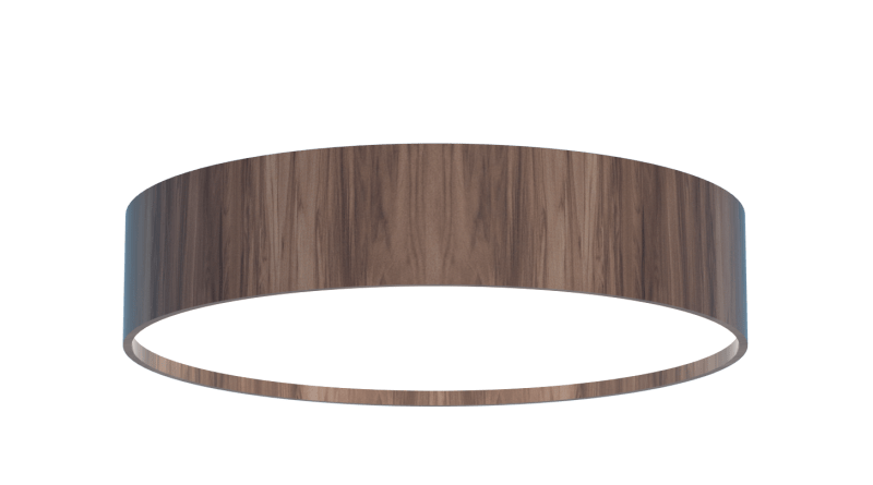 Cylindrical Wooden Ceiling Light - Hans Lumiere