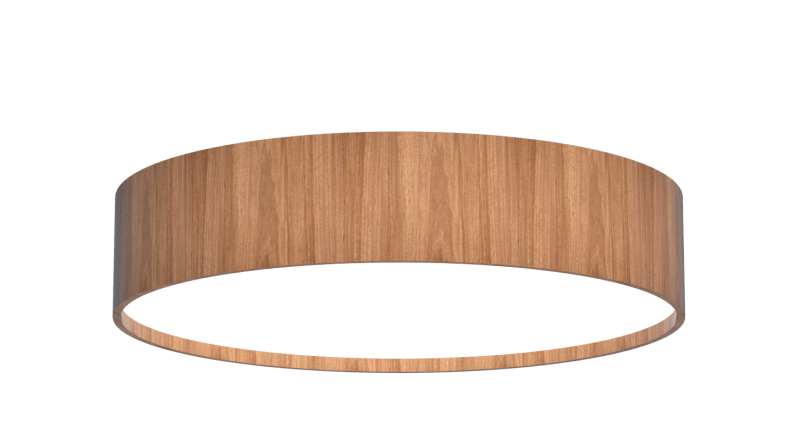 Cylindrical Wooden Ceiling Light - Hans Lumiere