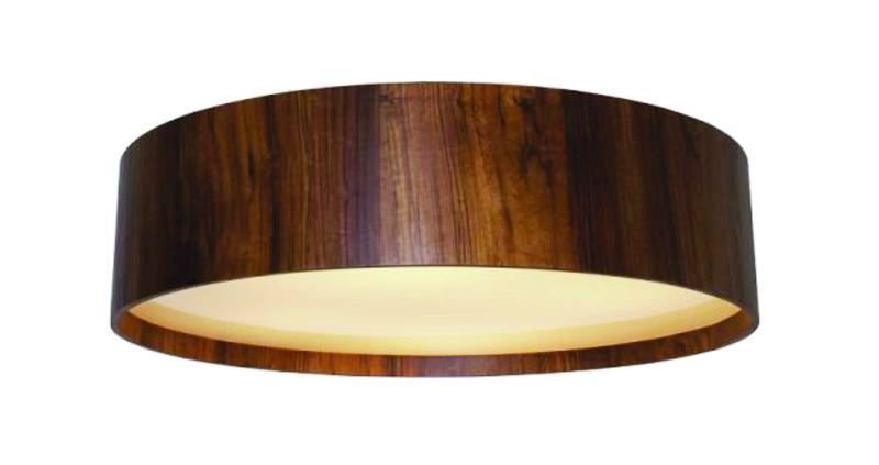 Cylindrical Wooden Ceiling Light - Hans Lumiere