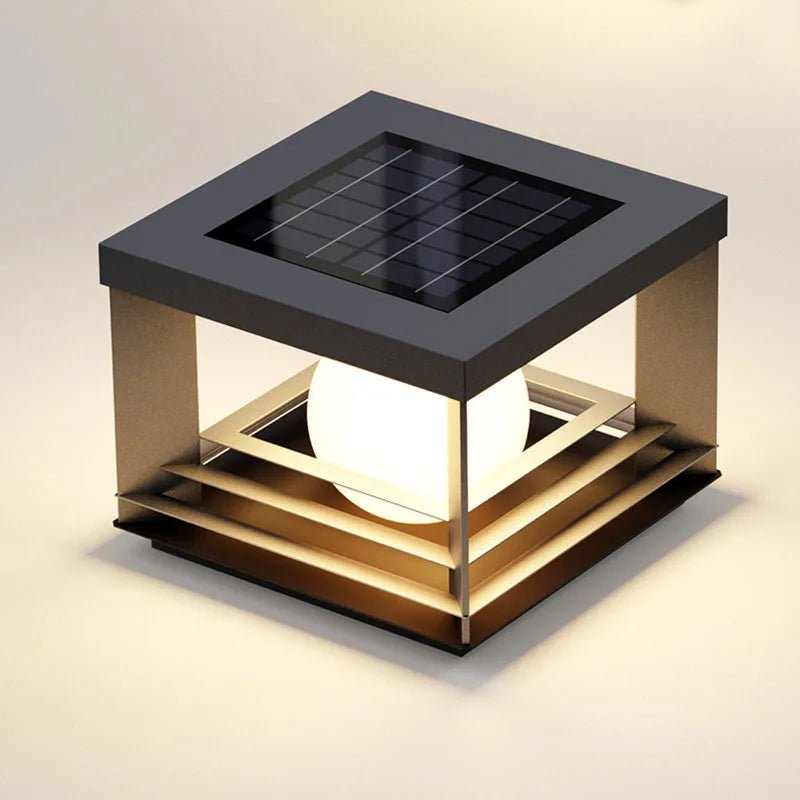 Dimmable Outdoor Waterproof 4 Color LED Solar Lawn Lamp - Hans Lumiere