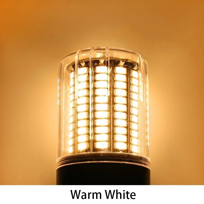 E27 E14 LED Corn Bulb 3.5W to 15W SMD5736, Warm or Cold White, Flicker-Free - Hans Lumiere