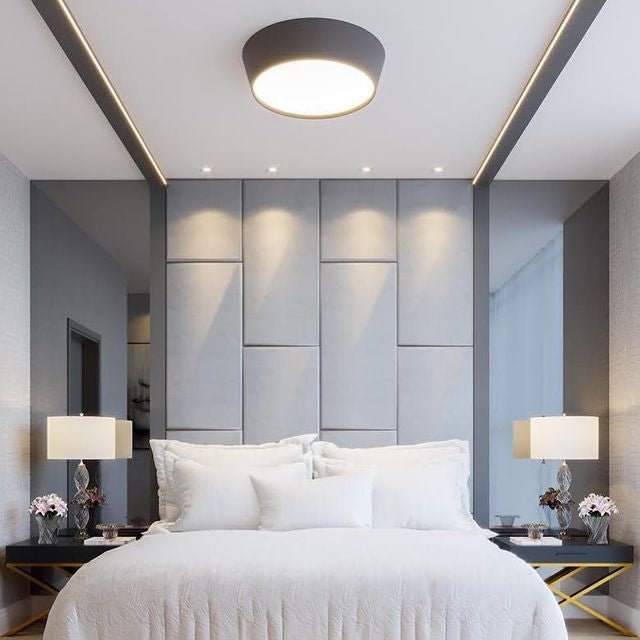 Elegant Conical Ceiling Light - Hans Lumiere