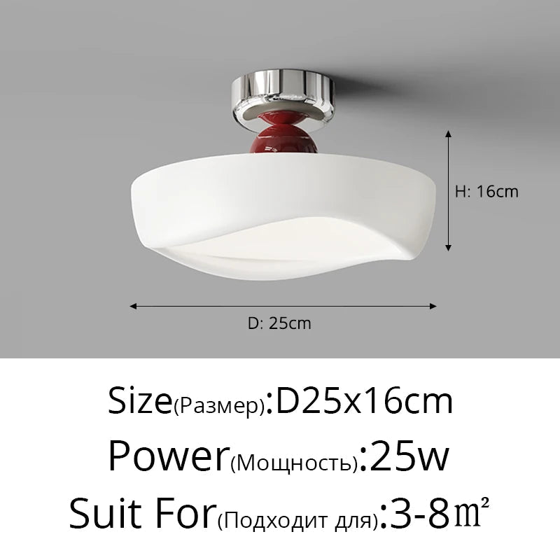 French Bauhaus Medieval Bedroom Recessed LED Lamp - Hans Lumiere