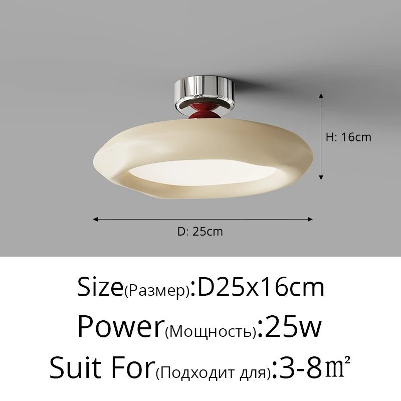 French Bauhaus Medieval Bedroom Recessed LED Lamp - Hans Lumiere