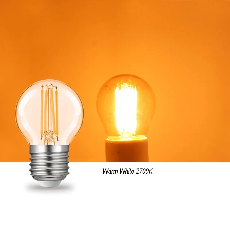 G45 Dimmable 2W - 8W E26/E27 Base LED Vintage Edison Bulb - Hans Lumiere