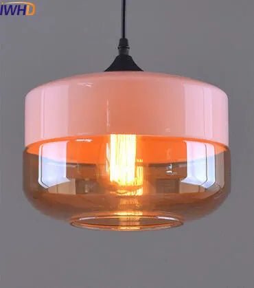 Glass Style Loft Vintage Pendant Light - Hans Lumiere