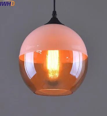 Glass Style Loft Vintage Pendant Light - Hans Lumiere