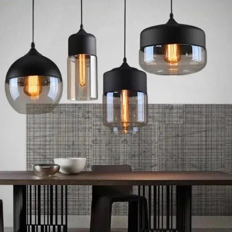 Glass Style Loft Vintage Pendant Light - Hans Lumiere