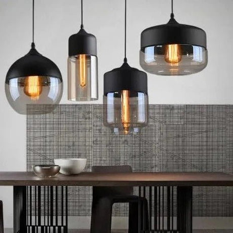 Glass Style Loft Vintage Pendant Light - Hans Lumiere
