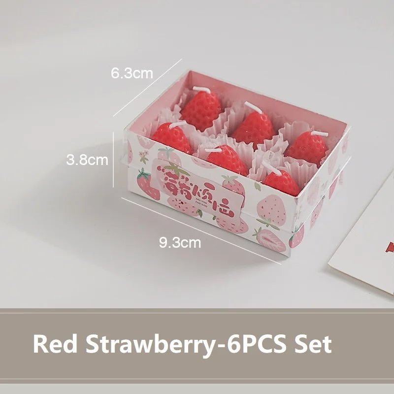 Handmade Realistic Fruit Scented Aromatherapy Candles - Hans Lumiere