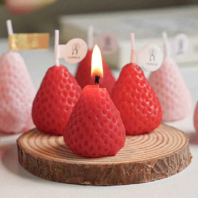 Handmade Realistic Fruit Scented Aromatherapy Candles - Hans Lumiere