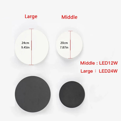 Iron And Acrylic LED Wall Light With Touch Switch - Hans Lumiere