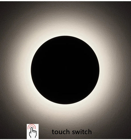Iron And Acrylic LED Wall Light With Touch Switch - Hans Lumiere