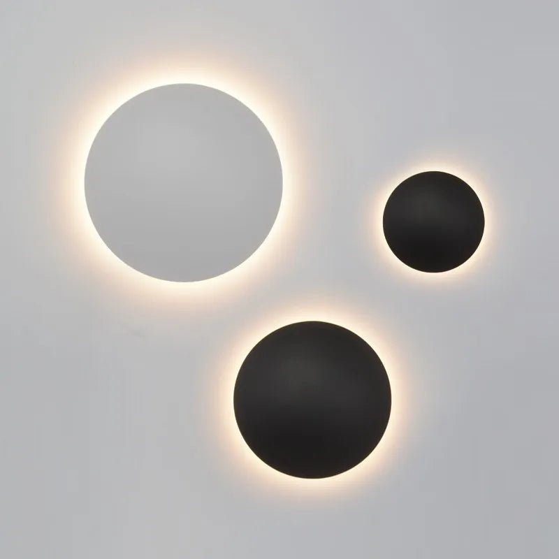 Iron And Acrylic LED Wall Light With Touch Switch - Hans Lumiere