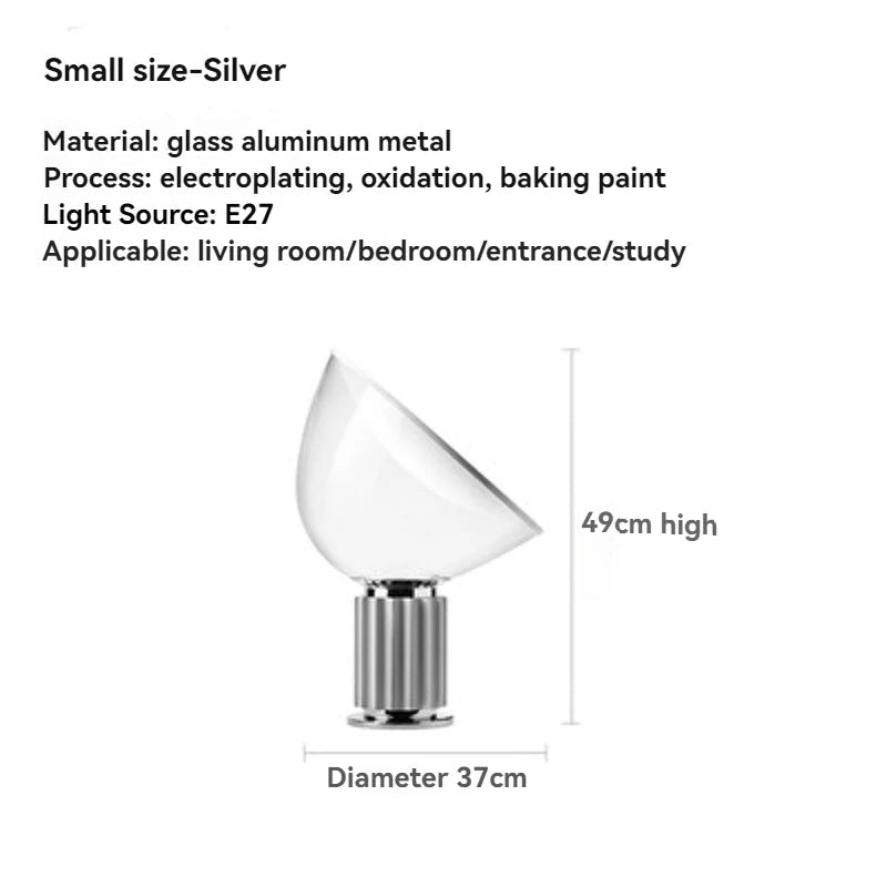 Italian Adjustable Modern Taccia LED Table Lamp - Hans Lumiere