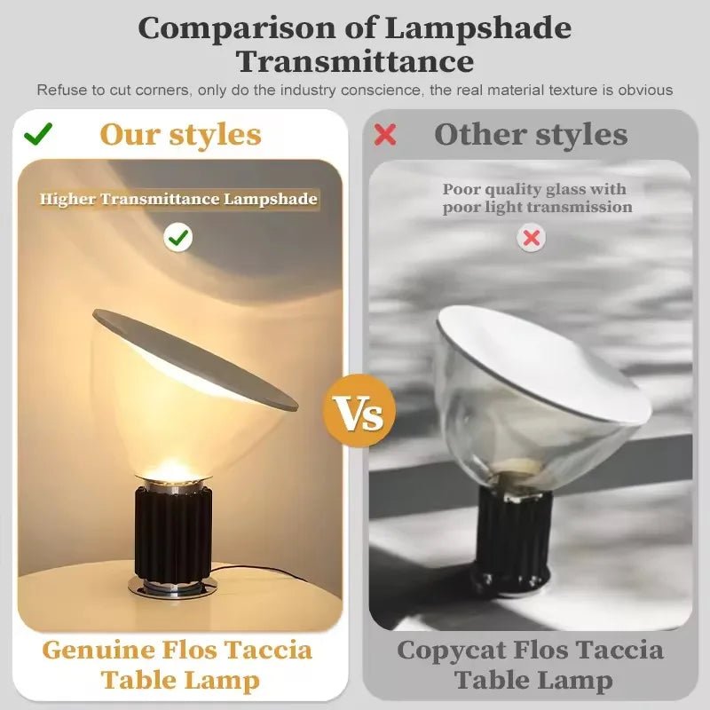 Italian Adjustable Modern Taccia LED Table Lamp - Hans Lumiere