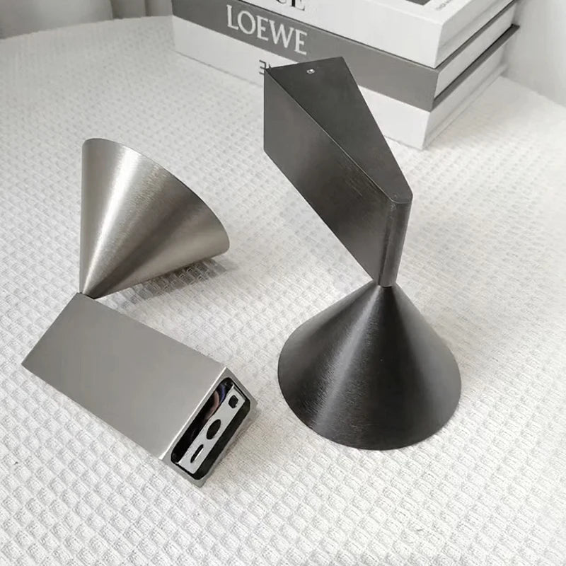 Italian Conical Aluminum Wall Sconce – Modern Bedside & Corridor Light - Hans Lumiere
