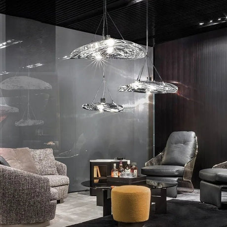 Italian New Design Glass Art Chandelier - Hans Lumiere