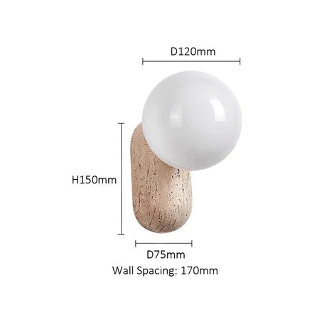 Japanese Design Cream Style Bedside LED Wall Lamp - Hans Lumiere