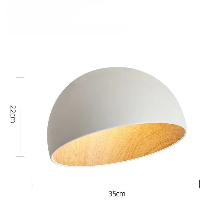 Japanese Designer Simple Wood Grain Color Lamp - Hans Lumiere