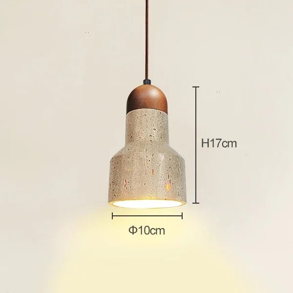 Japanese - Style Wabi Sabi Pendant Light - Hans Lumiere