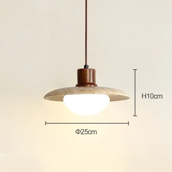 Japanese - Style Wabi Sabi Pendant Light - Hans Lumiere