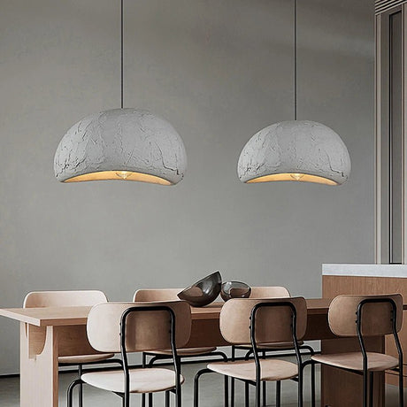 Japanese Wabi Sabi Grey Droplight - Hans Lumiere