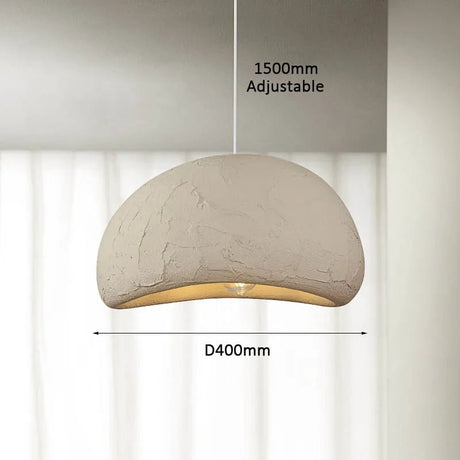 Japanese Wabi Sabi Grey Droplight - Hans Lumiere
