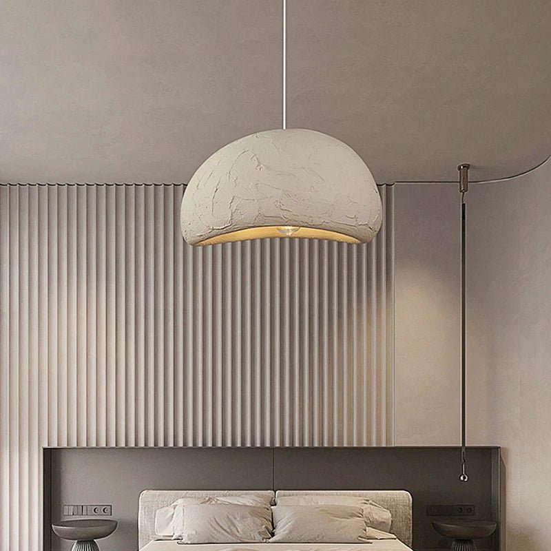 Japanese Wabi Sabi Grey Droplight - Hans Lumiere