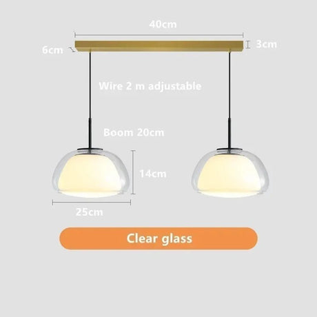 Jelly Hallway Glass Chandelier - Hans Lumiere