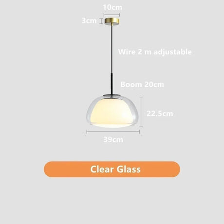 Jelly Hallway Glass Chandelier - Hans Lumiere
