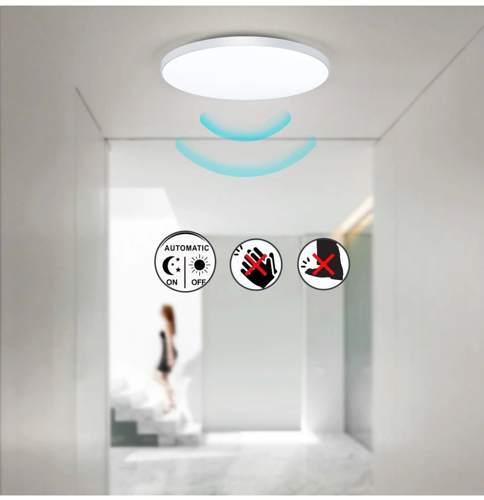 LED Ceiling Lights With Radar Sensor - Hans Lumiere