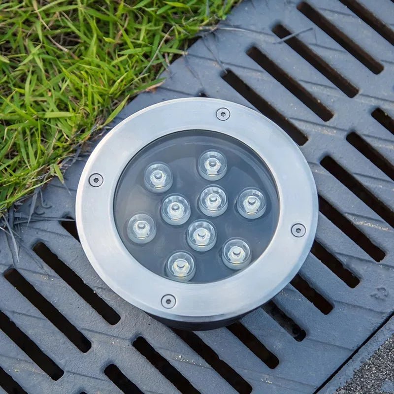 LED Landscape Ground Light – Waterproof IP67 Buried Spot Light, 1-18W - Hans Lumiere