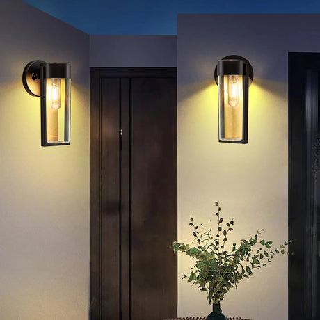 LED Outdoor Fence Wall Solar Lights - Hans Lumiere