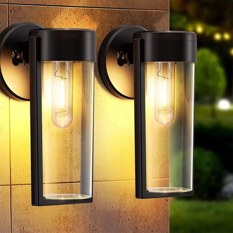LED Outdoor Fence Wall Solar Lights - Hans Lumiere