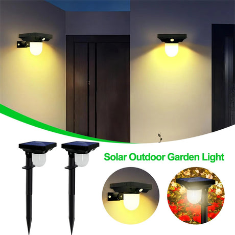 LED Outdoor Waterproof Solar Porch Lights - Hans Lumiere