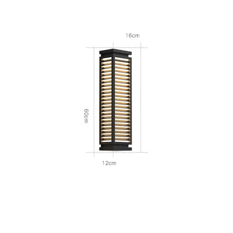 LED Outdoor Waterproof Wall Lamp - Hans Lumiere