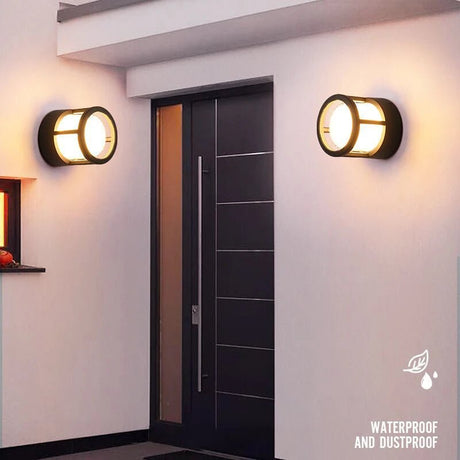 LED Outdoor Waterproof Wall Lamp With Motion Sensor - Hans Lumiere