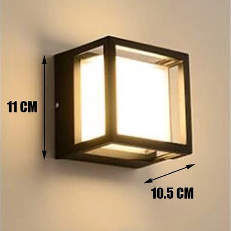 LED Outdoor Waterproof Wall Lamp With Motion Sensor - Hans Lumiere