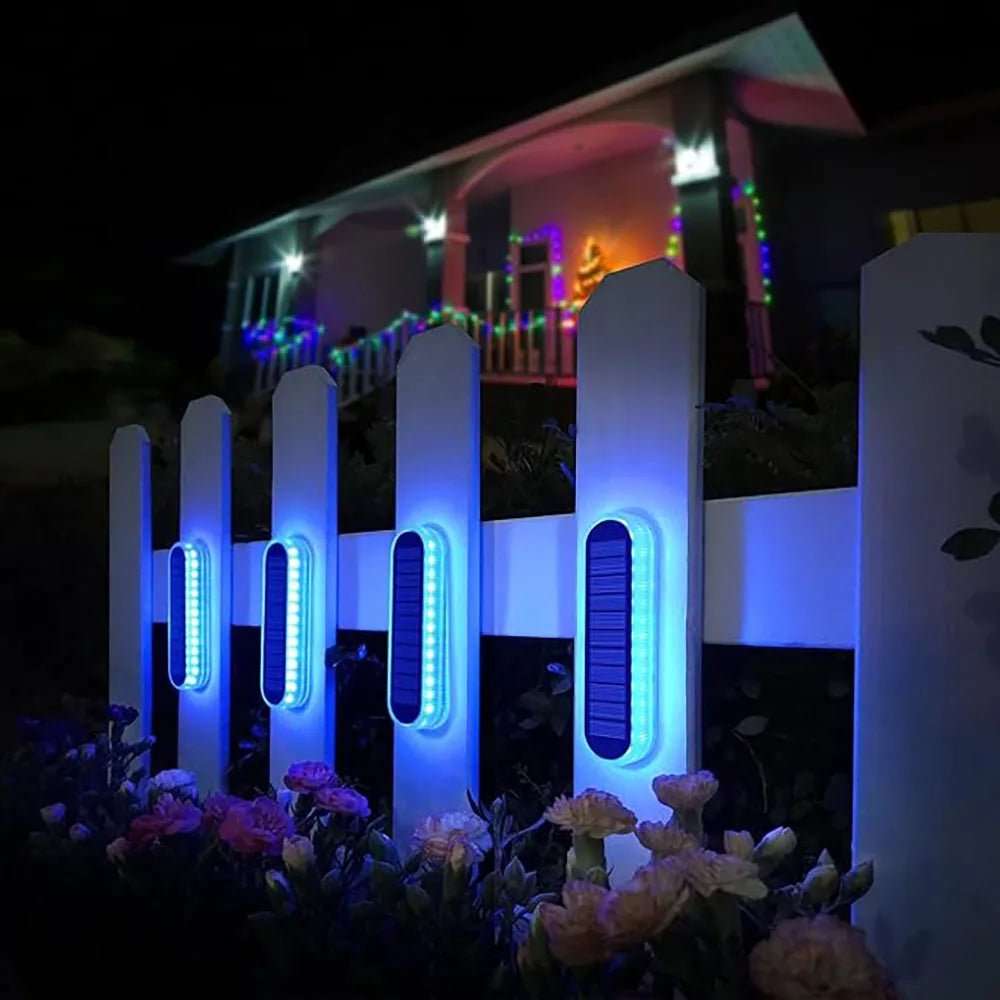 LED Solar Deck Lights - Waterproof IP68 Stair and Path Lighting (4-Pack) - Hans Lumiere