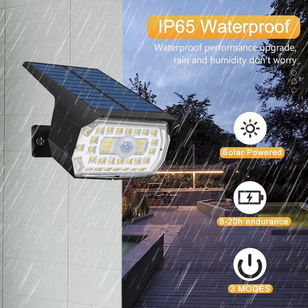 LED Solar Motion Sensor Garden Landscape Spotlight - Hans Lumiere