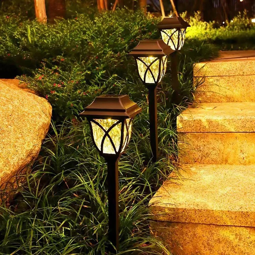 LED Solar Outdoor Waterproof Garden Pathway Lamp - Hans Lumiere